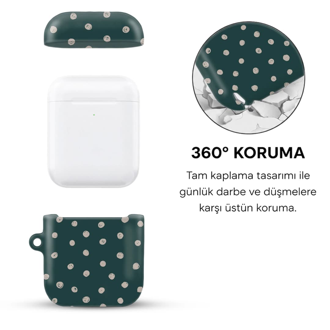 Raw Circles AirPods Kılıfı