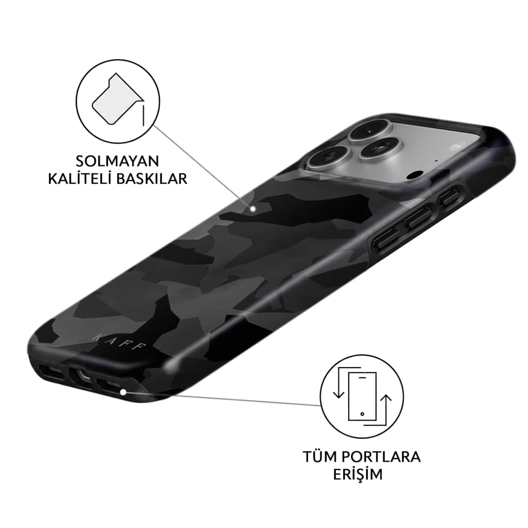 Night Black Telefon Kılıfı