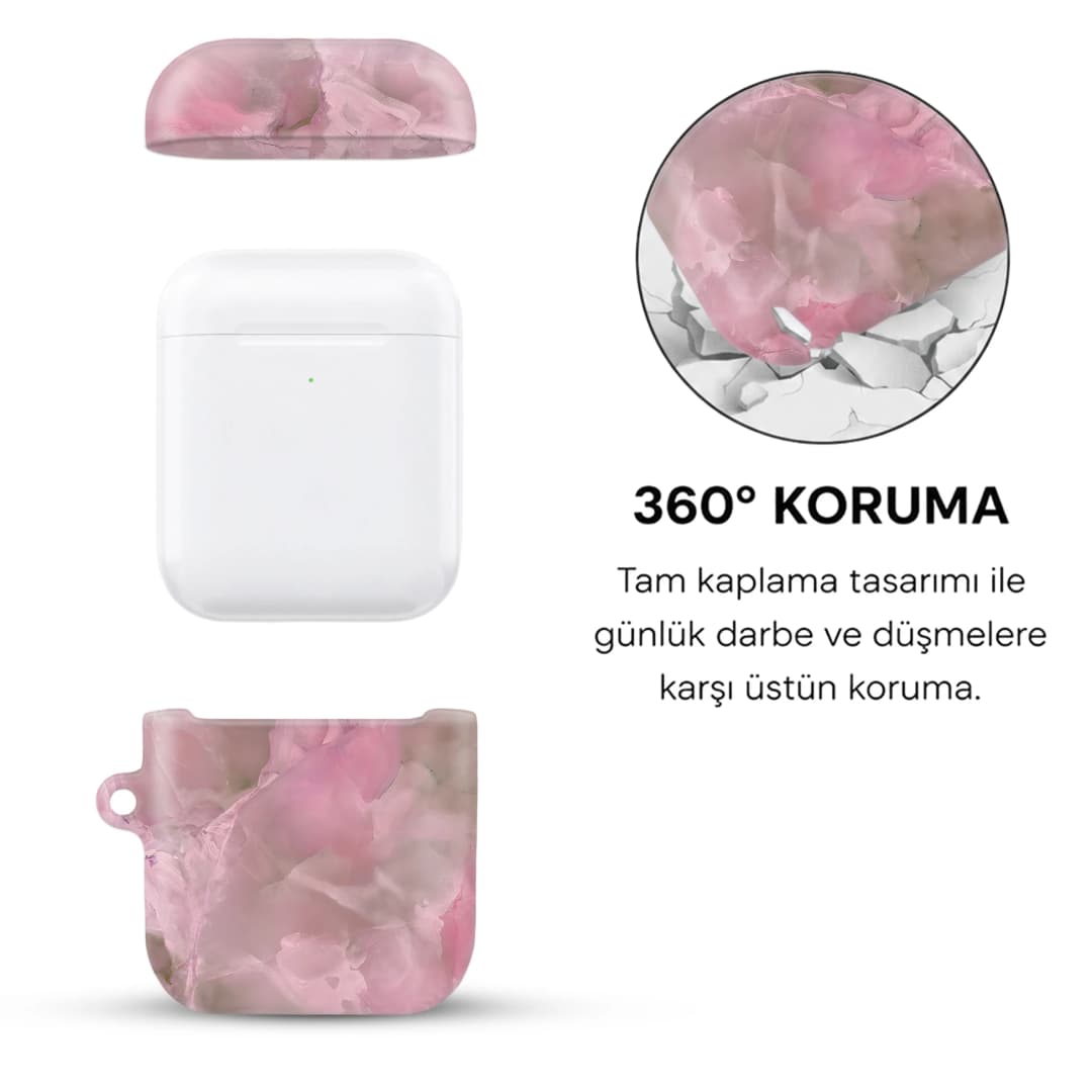 Rose Quartz AirPods Kılıfı