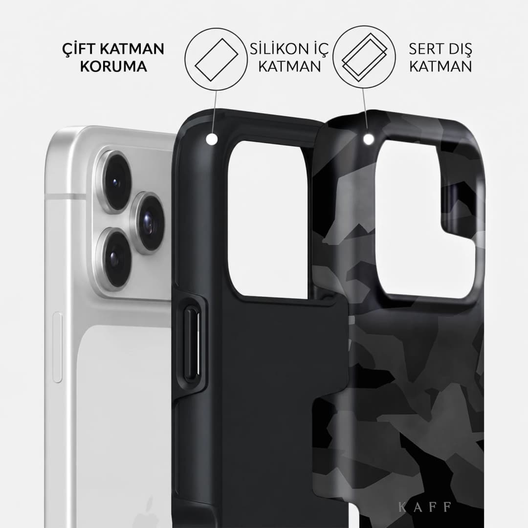 Night Black Telefon Kılıfı