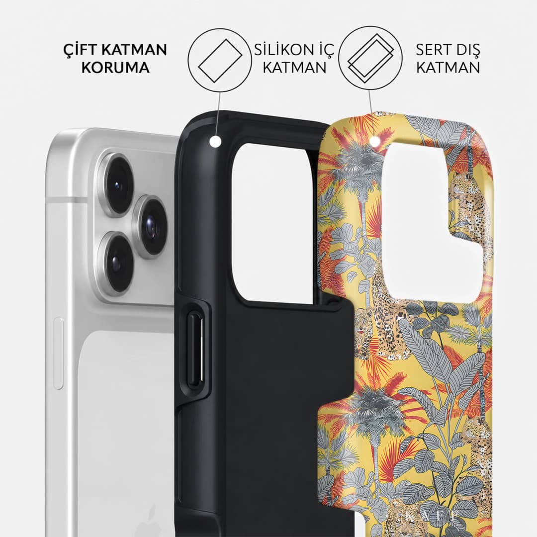 Golden Jungle Telefon Kılıfı