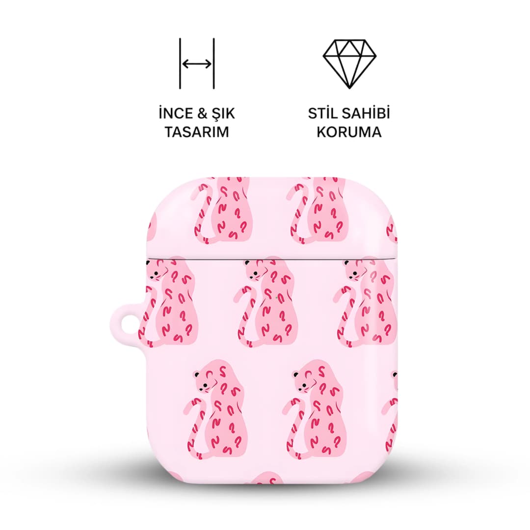 Pink Panter AirPods Kılıfı