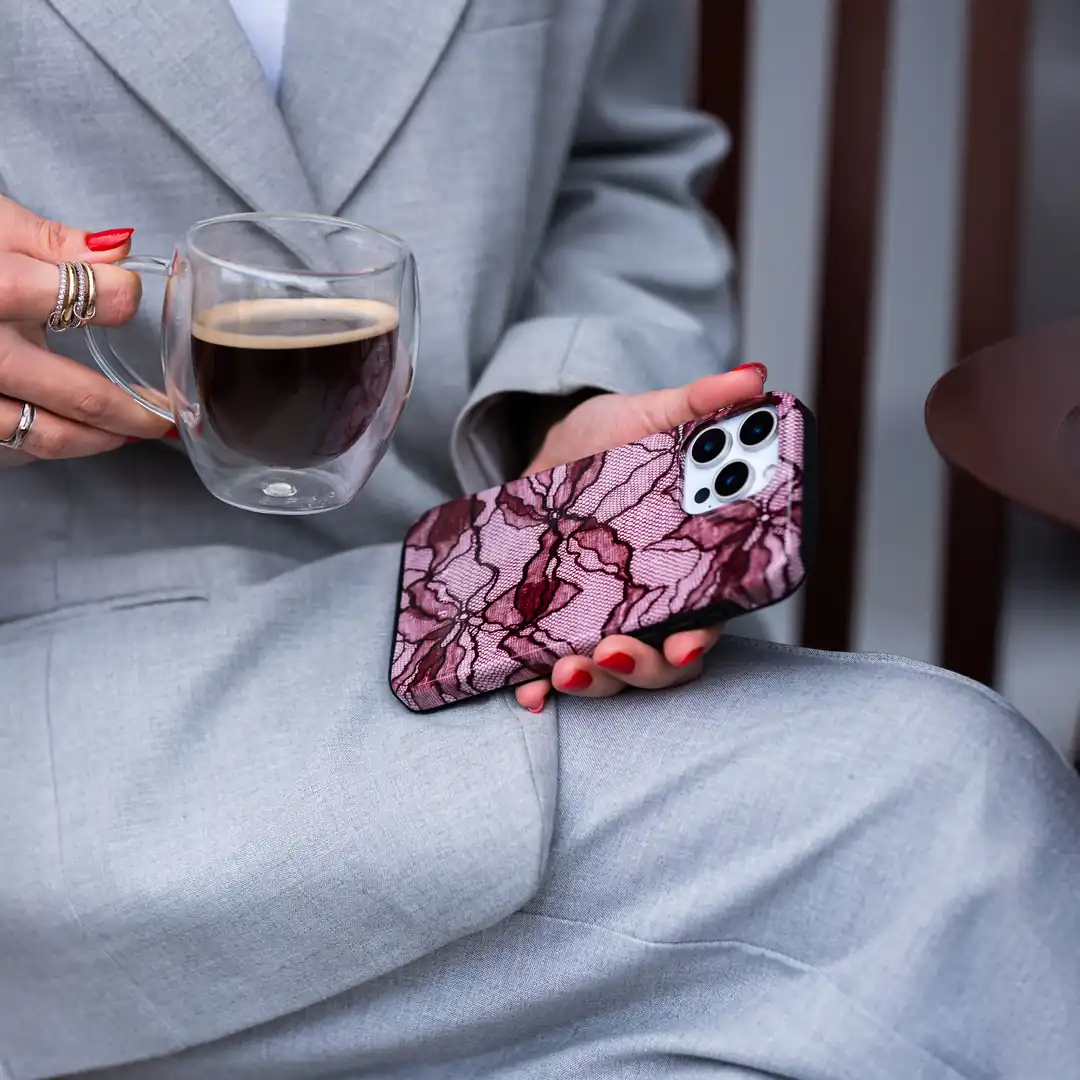 Violet Lace Telefon Kılıfı