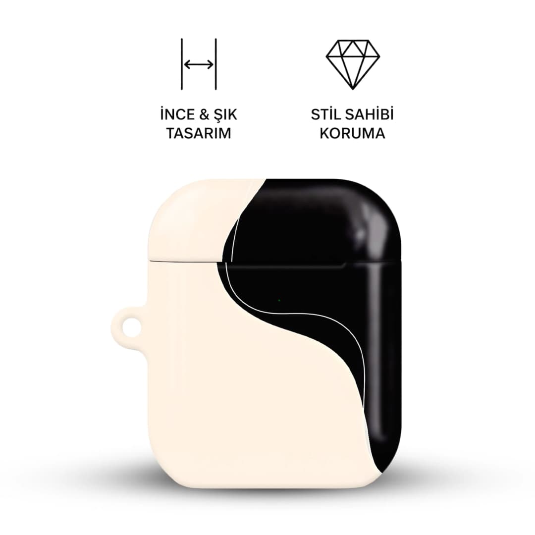 Black Ivory AirPods Kılıfı