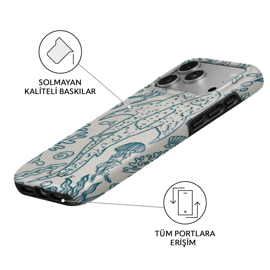 Blue Abyss Telefon Kılıfı