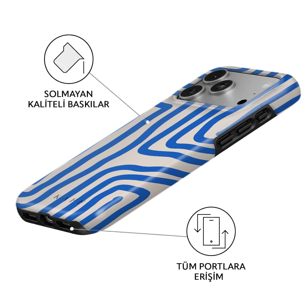 Blue Ripple Telefon Kılıfı