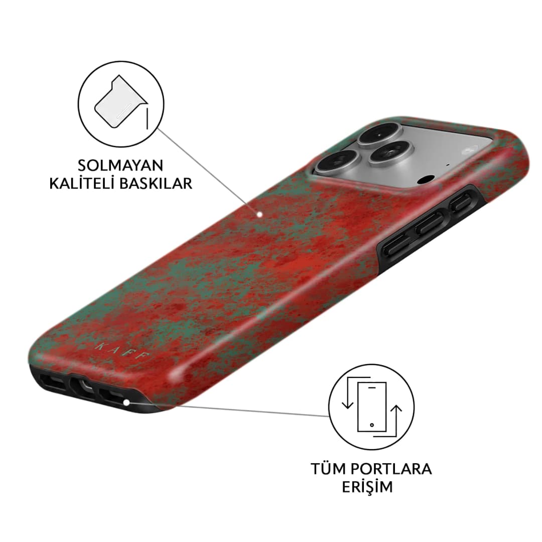 Crimson Patina Telefon Kılıfı