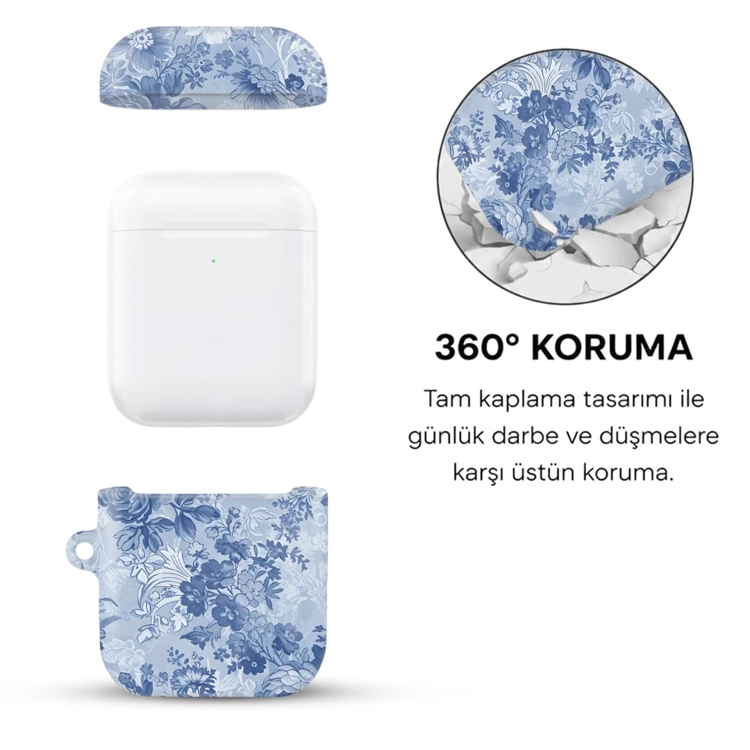 Frosted Flora AirPods Kılıfı
