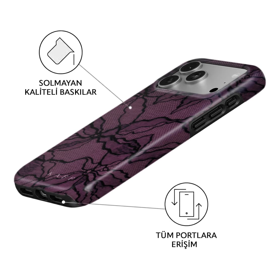Amethyst Lace Telefon Kılıfı